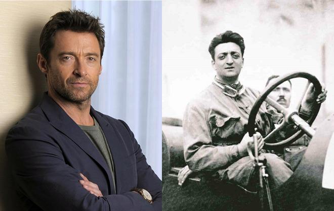 Hugh Jackman will play Enzo Ferrari in a new movie about the famous carmaker and driver.