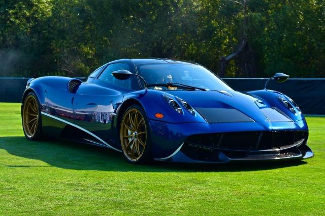 The rare and exotic Pagani was featured at The Quail: A Motorsports Gathering during Monterey Auto Week.