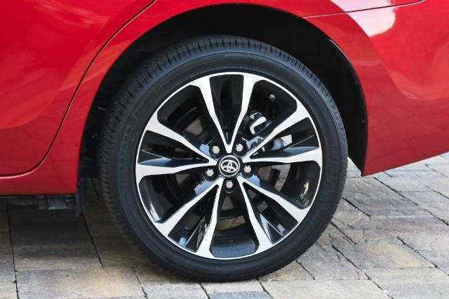 The 2017 Toyota Corolla has new, sport-oriented wheels.