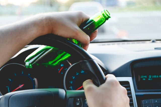 Drinking alcohol is never a good idea for drivers when they're behind the wheel.