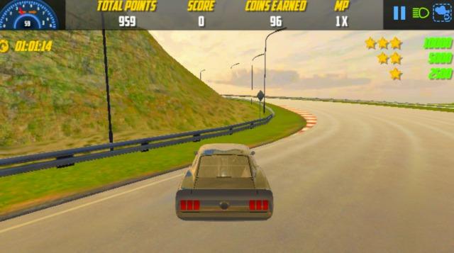 Burnout Drift is an online driving game that doesn't involve driving.