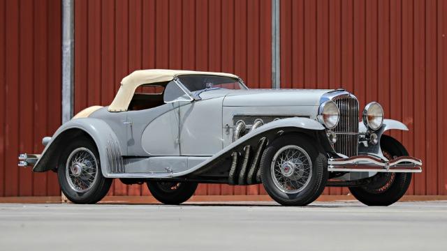 A 1935 Duesenberg, once owned by Gary Cooper, sold for $22 million during Classic Car Week, the most ever for an American car sol at auction. 