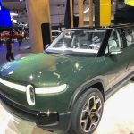 The Rivian Electric pickup truck has a 400-mile and eliminates range anxiety.
