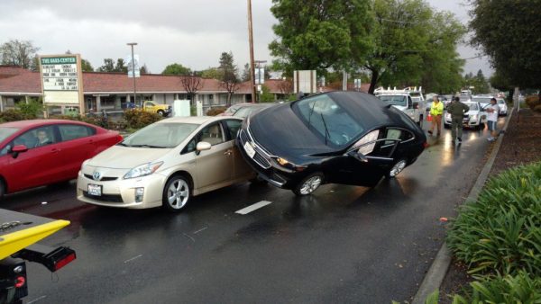 A crash captured by tow truck driver Ray Elliott, publisher of www.idiotsontheinterstate.com.
