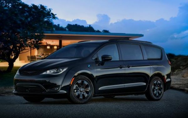 2019 Chrysler Pacifica Hybrid with S Appearance Package.