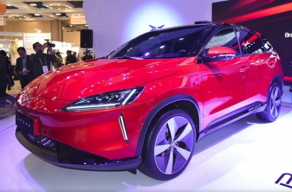 The Chinese electric car XPENG was part of the recent GPU Conference in San Jose.