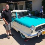 Mark Aldrich drives a 1959 Metro 1500 convertible
