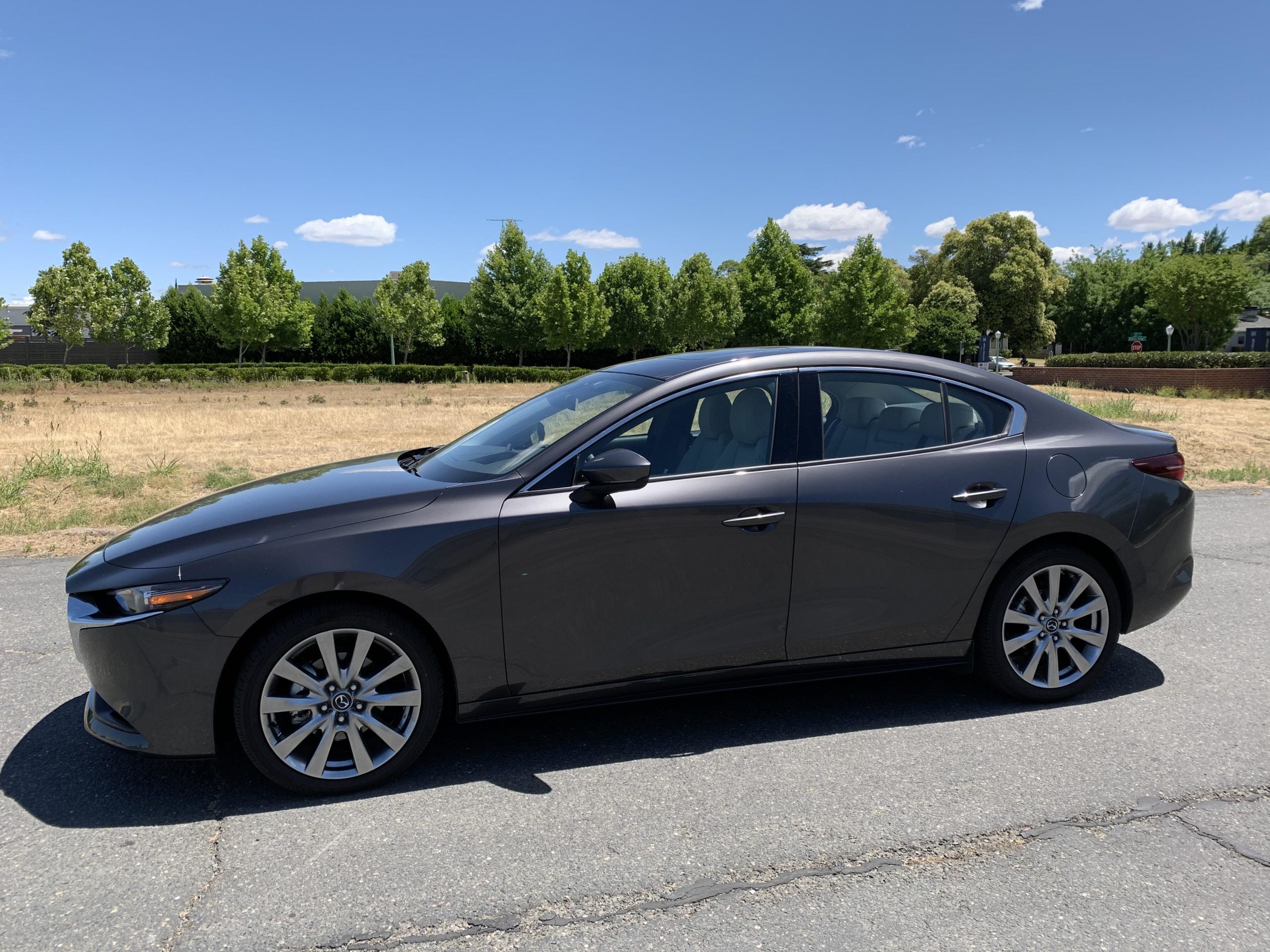 2020 Mazda 3: Sporty design in the small sedan class.