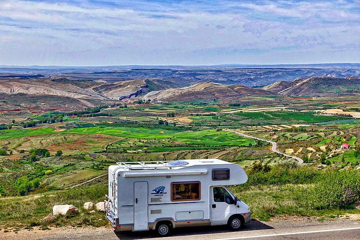 traveling in a RV is another option for a road trip.