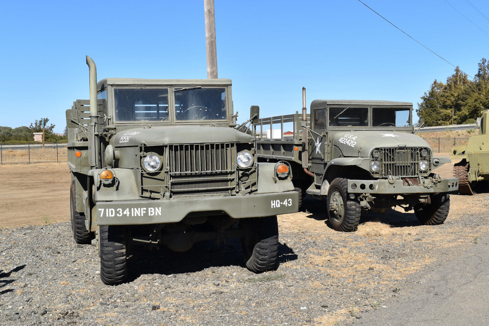 #151, Interstate 80 museum honors military history 5 Military transport vehicles at the American Armory Museum.