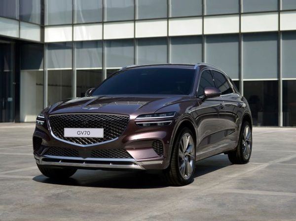 The 2022 Genesis GV70 will be the carmaker's fitth vehicle and second SUV.