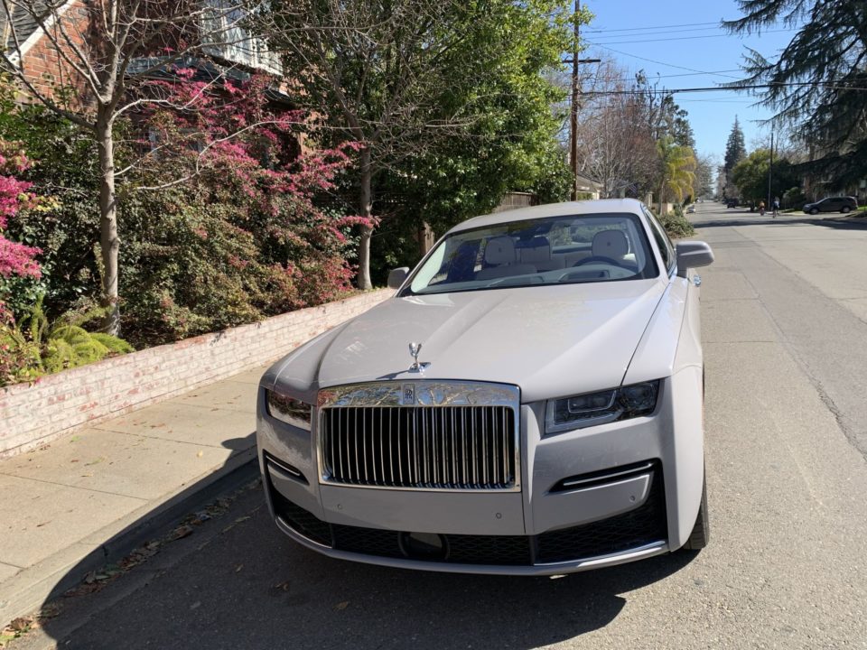 The 2021 Rolls-Royce Ghost marks the debut of the luxury carmaker's entry-level sedan's second generation. All images © Gretchen Gaither/2021.