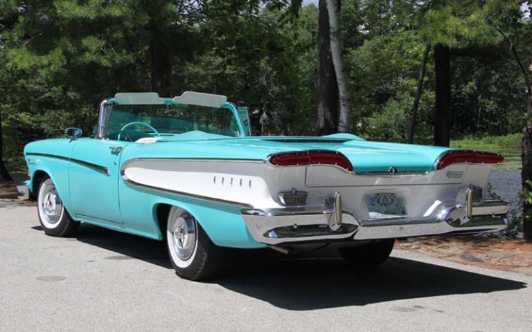The Edsel, was short-lived has a following among vintage car collectors, includ Scott Gunnari.