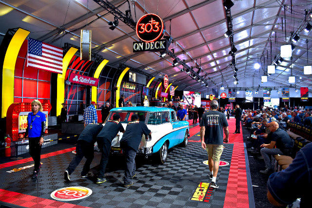 The mix of the Mecum Auctions during Monterey Auto Week. Image © Bruce Aldrich/2018.