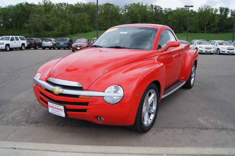 They haven't been manufacctured for 14 years and they're not seen often. But the Chevrolet SSR has a cult following.