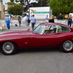 A 1975 Jaguar E-Type 4.2 displayed at the Concours on the Avenue during Montery Auto Week..