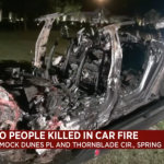A driverless Tesla crash left two dead in Texas.