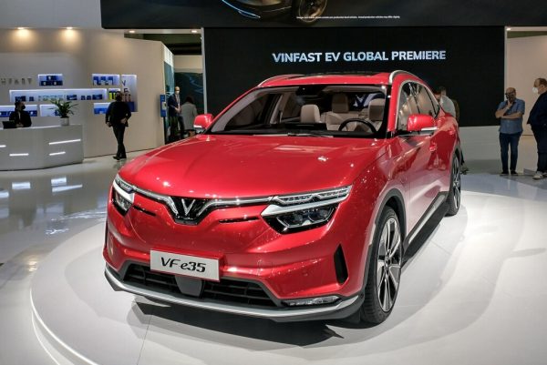 VinVast, the first Vietnamese carmaker set to distribute vehicles in the United States, showcased it pending offering at the LA Auto Show.