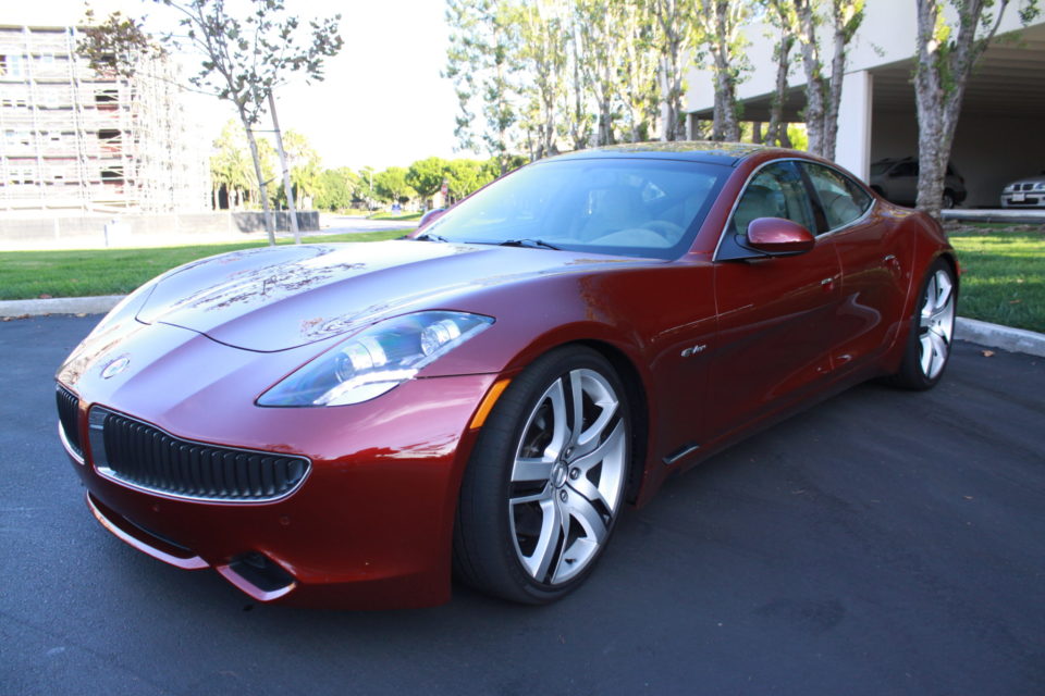 A 2012 Fisker Karma — only about 2,700 were globally available.