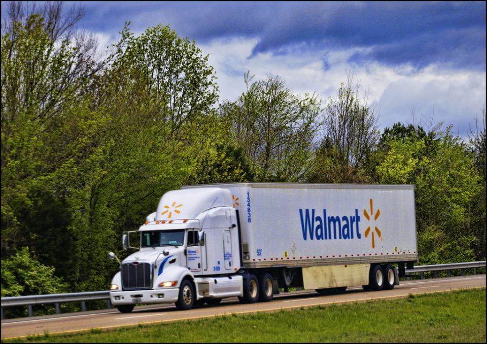 A truck driver for Walmart can earn $110,000 per year.