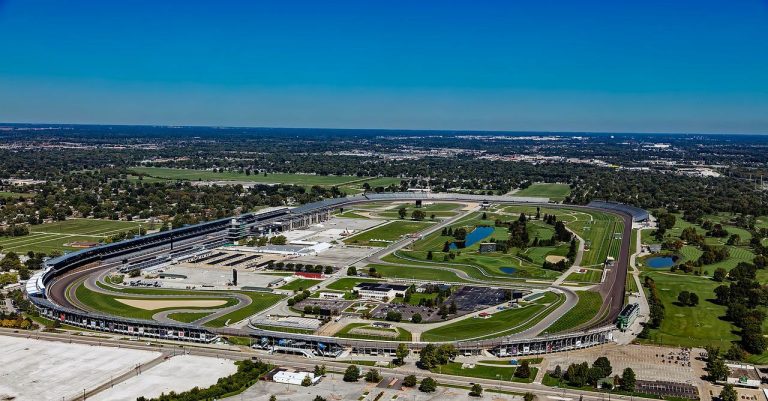 Indianapolis Motor Speedway, home of the Indy 500.