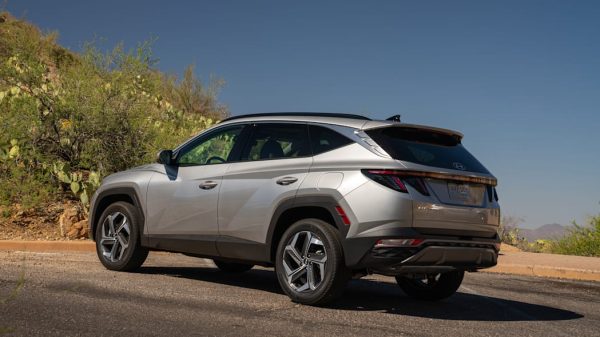 The 2022 Hyundai Tucson.