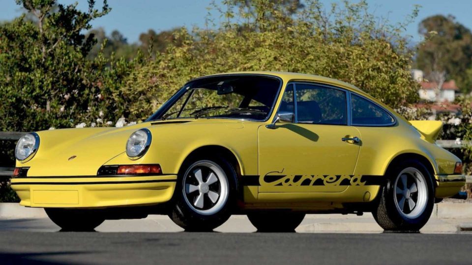 A Porsche formerly owned by deceased actor Paul Walker will be auctioned at Monterey Auto Week.