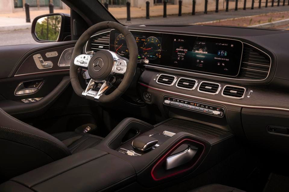 The interior of the 2022 Mercedes-Benz AMG GLE 53 is spacious, well-designed and made with top-quality materials.