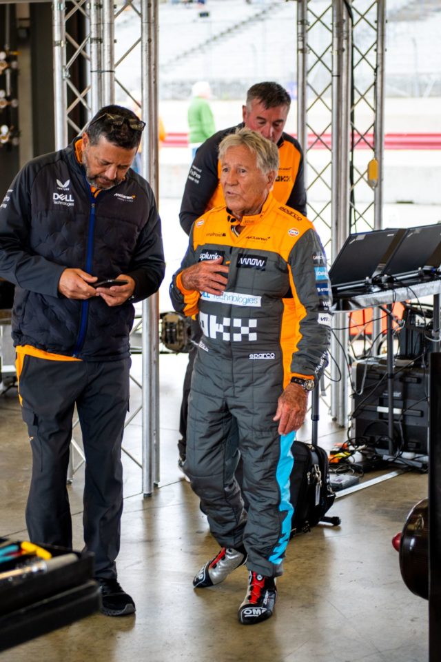 Living legend Mario Andretti was a special guest at the Velocity Invitational at WeatherTech Raceway Laguna Seca.