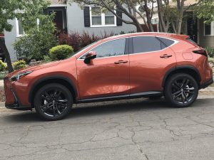 The 2023 Lexus NX 450h is attractive insider and outside.