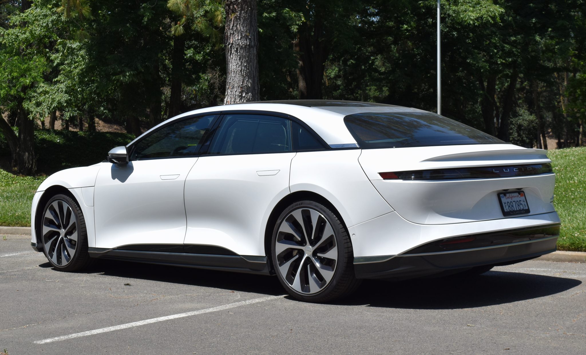 Handsome and super fast, the 2023 Lucid Air is a new luxury car.