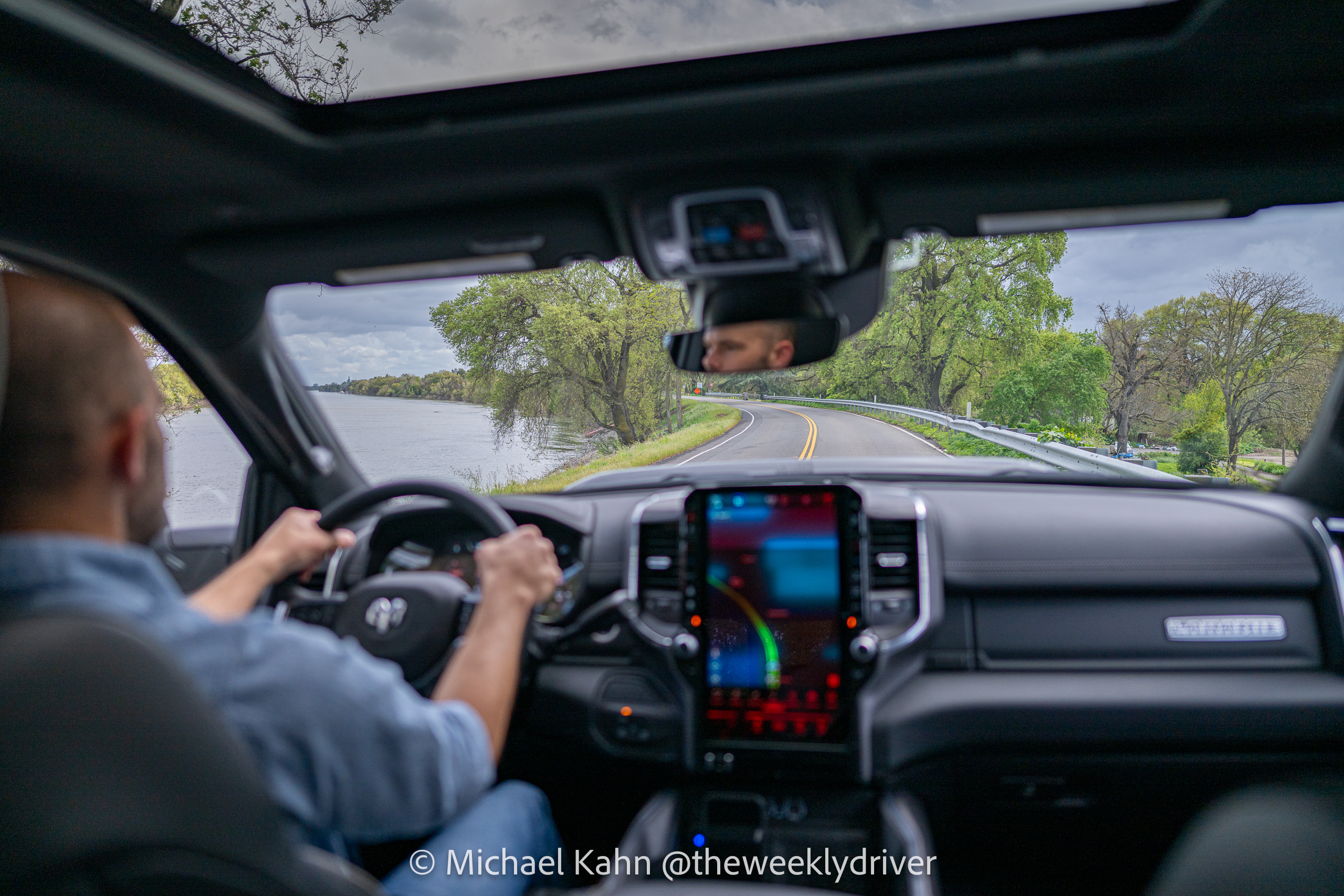 2025 RAM 2500 Laramie Sport Crew Cab 4x4 michael kahn driving river road