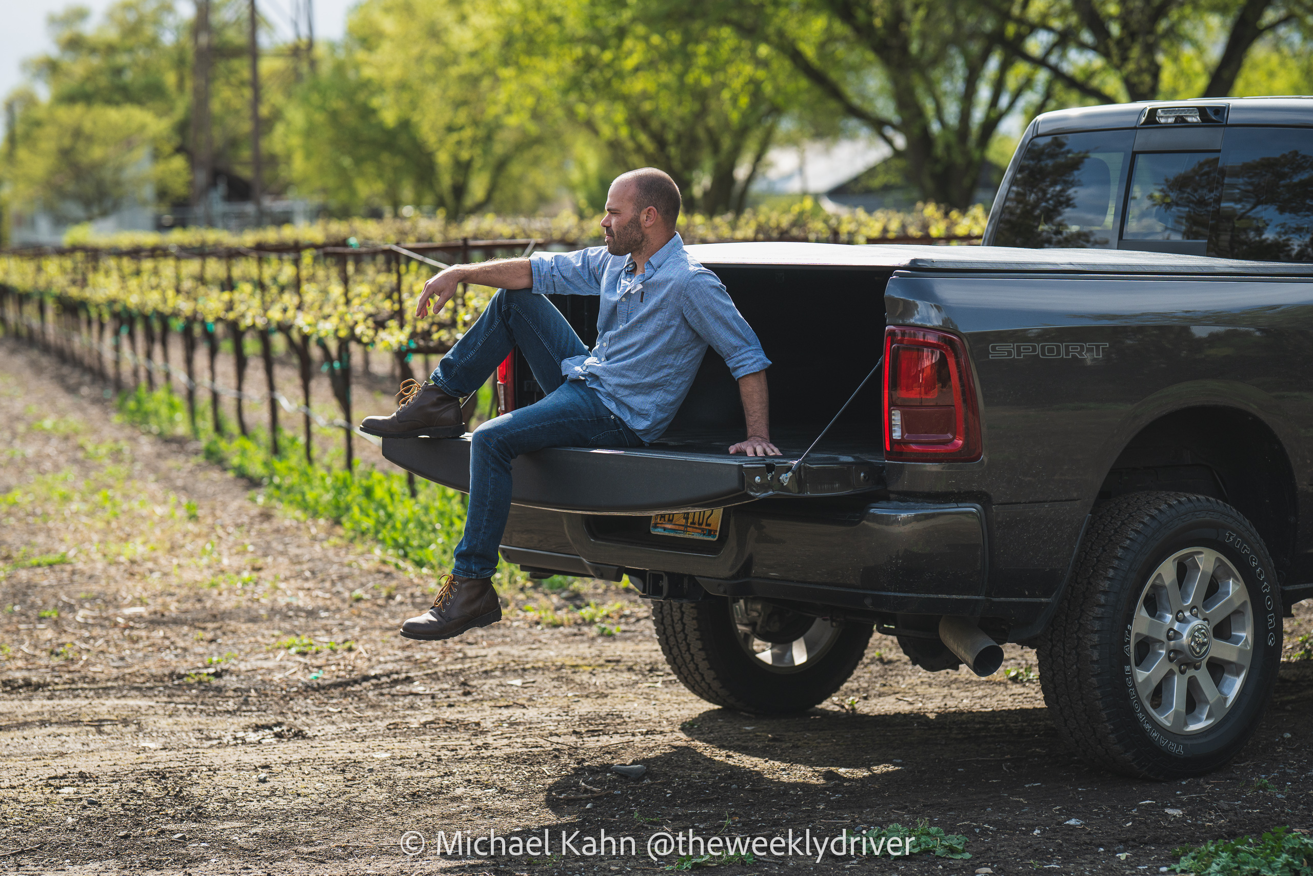 2025 RAM 2500 Laramie Sport Crew Cab 4x4 Michael Kahn tailgate