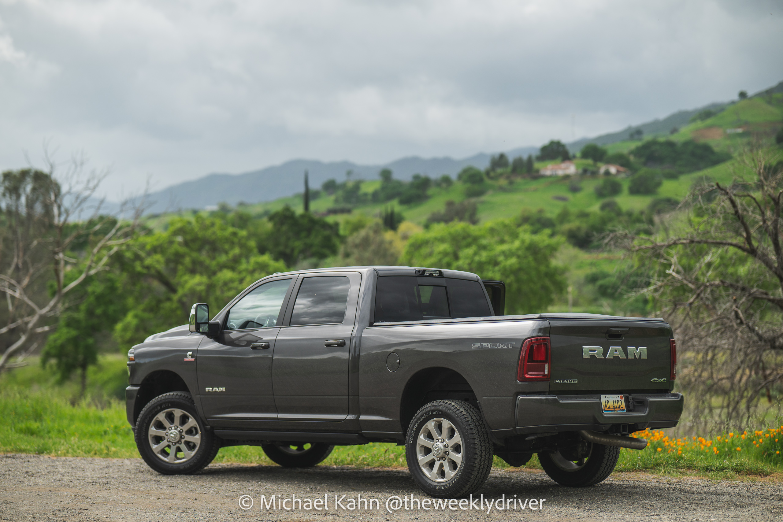 2025 RAM 2500 Laramie Sport Crew Cab 4x4 rear side view
