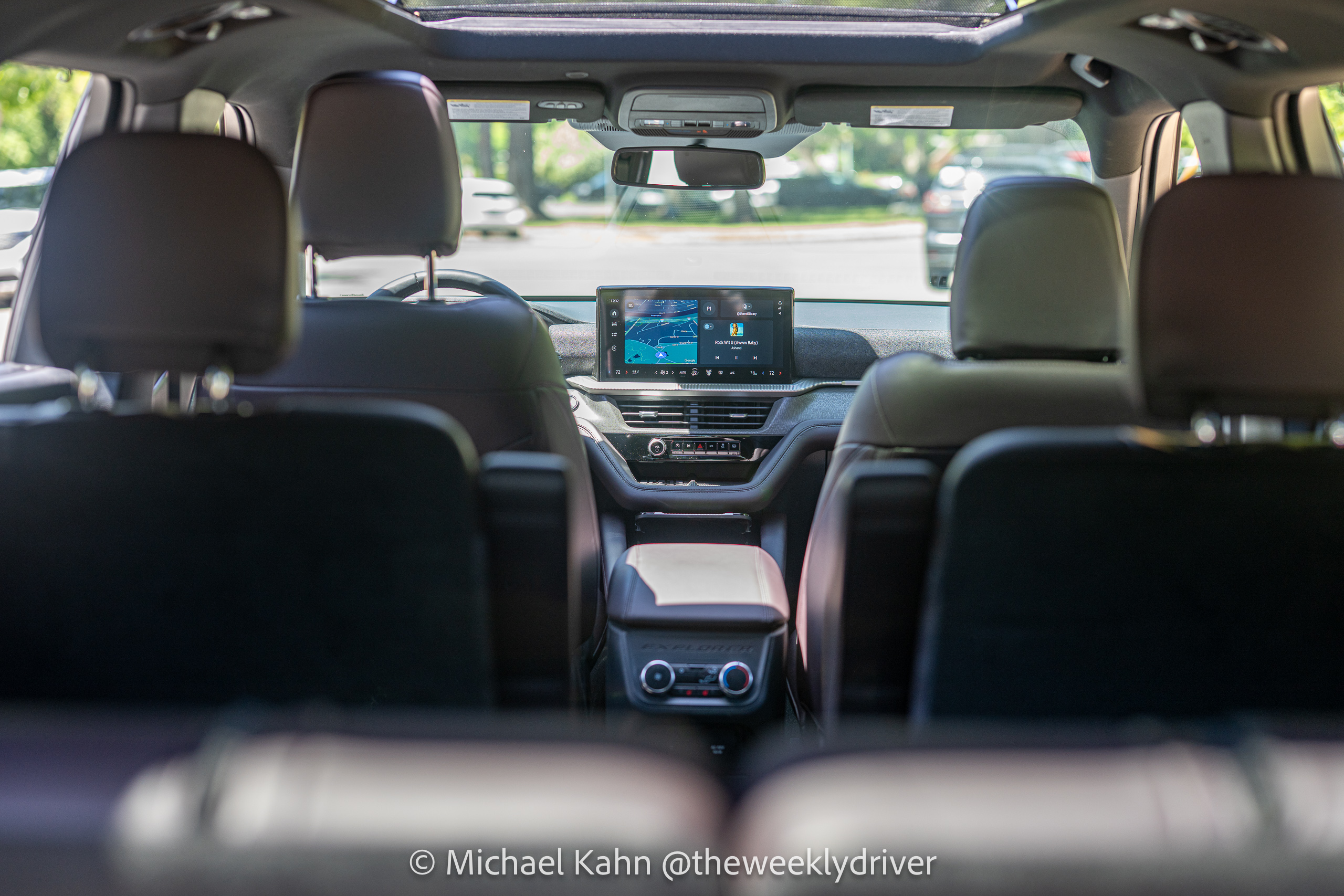 2025 Ford Explorer Platinum RWD interior