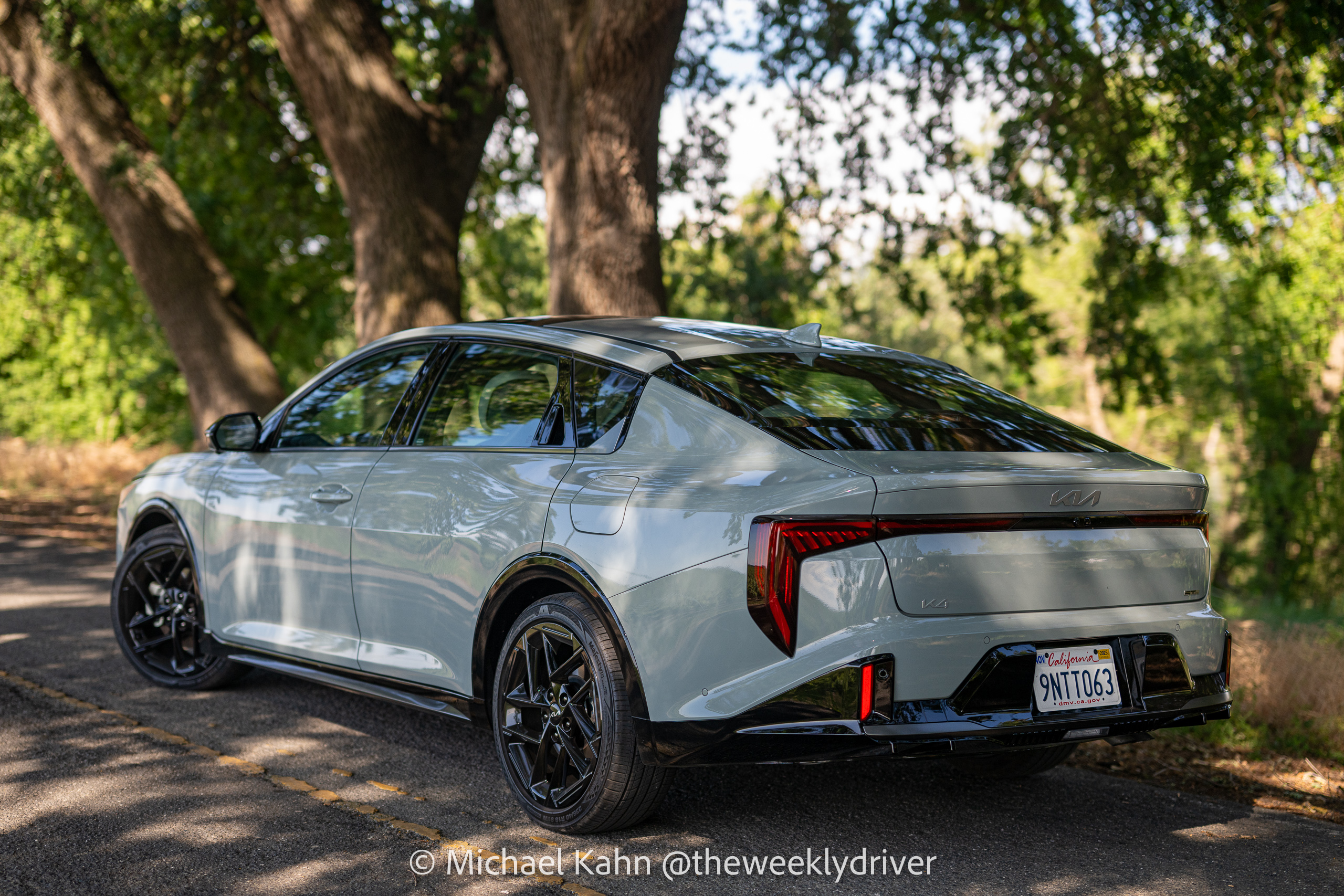 2025 Kia K4 GT-Line Turbo exterior rear