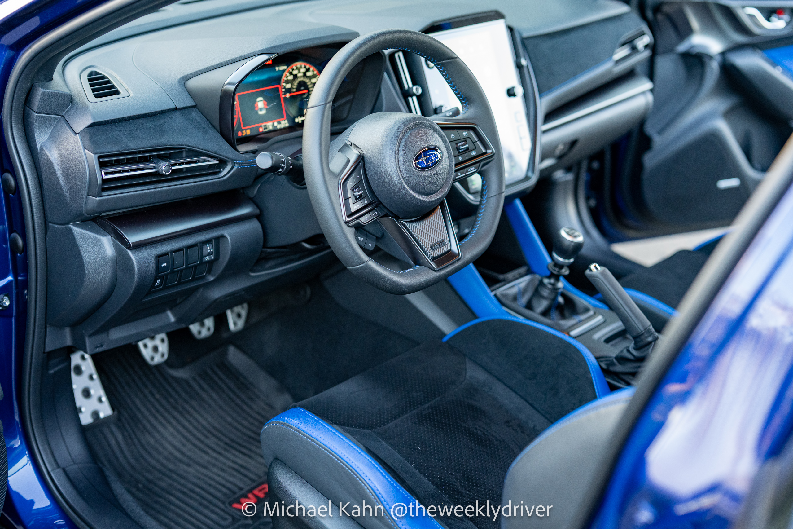 2025 Subaru WRX tS cabin interior drivers side