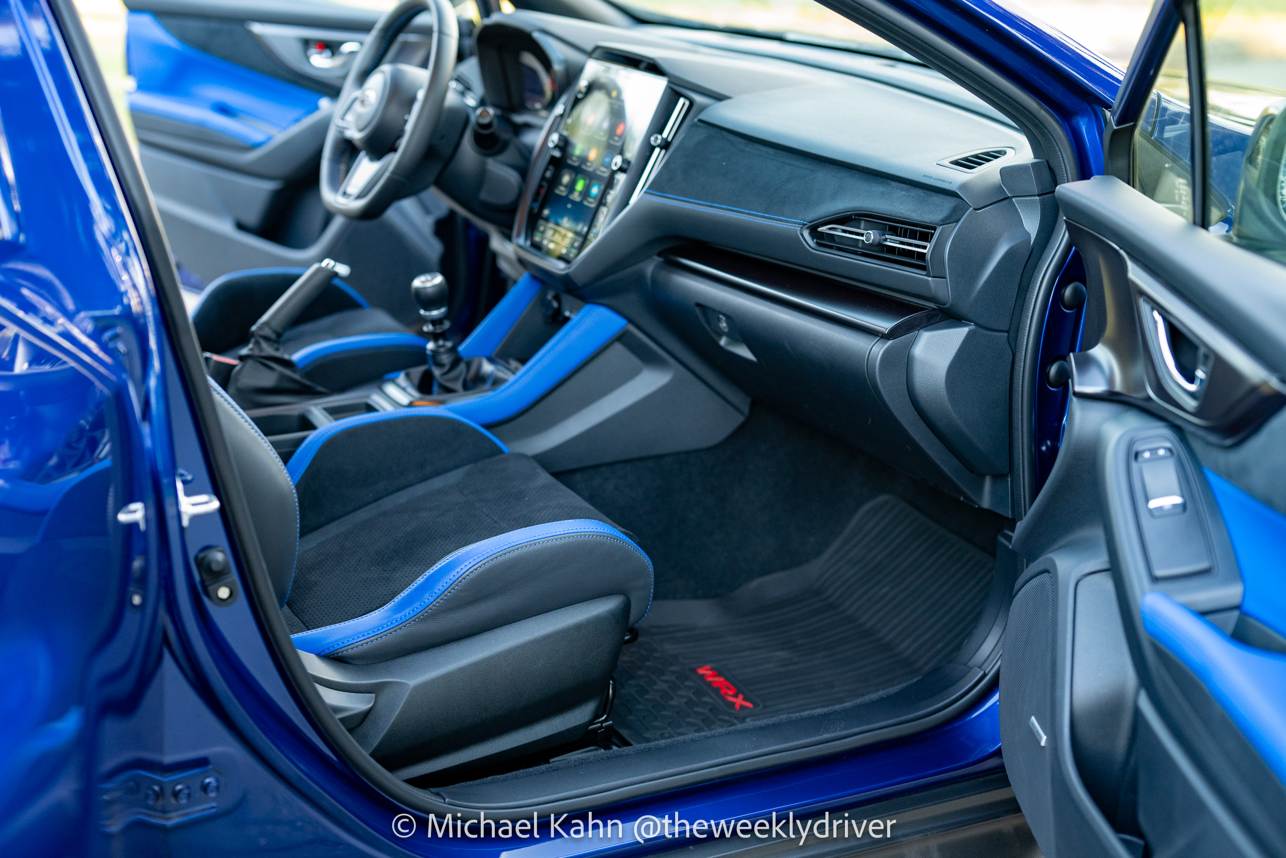 2025 Subaru WRX tS cabin interior passenger side