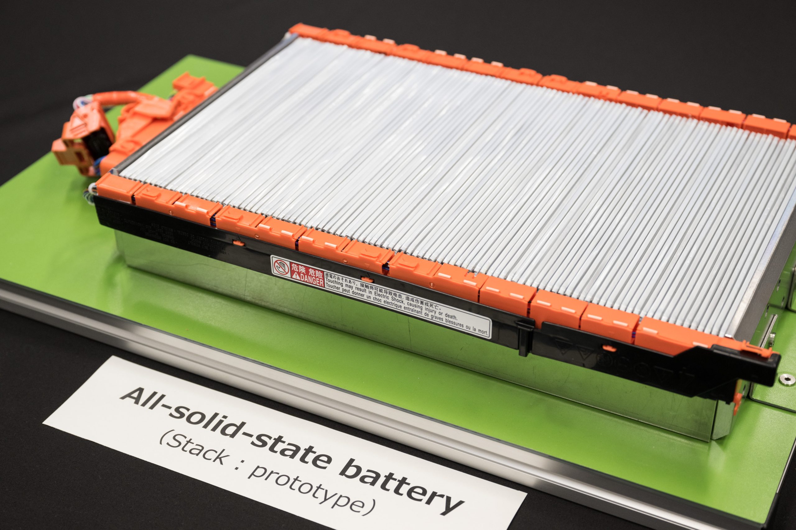 All-solid-state battery prototype from Toyota