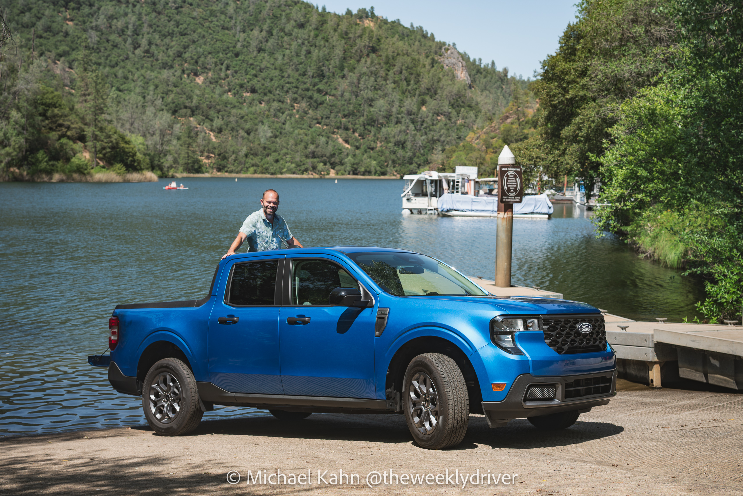 2025 Ford Maverick XLT AWD Lake Clementine Dock