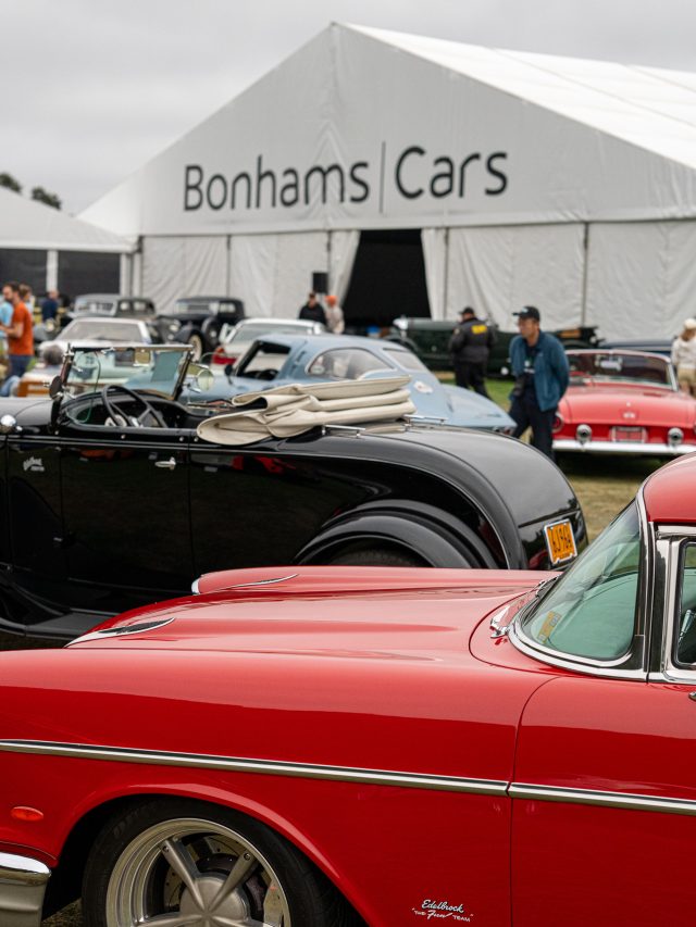 Bonhams Auction Quail Monterey Car Week