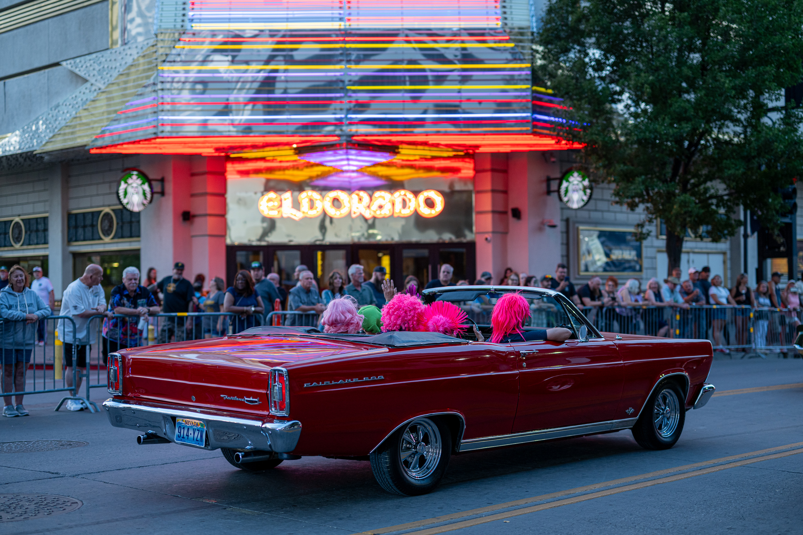 Hot August Nights 2025 Reno el dorado pink hair