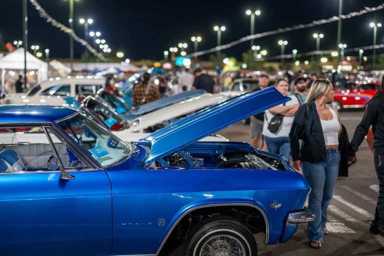 Classic cars at Hot August Nights in Reno