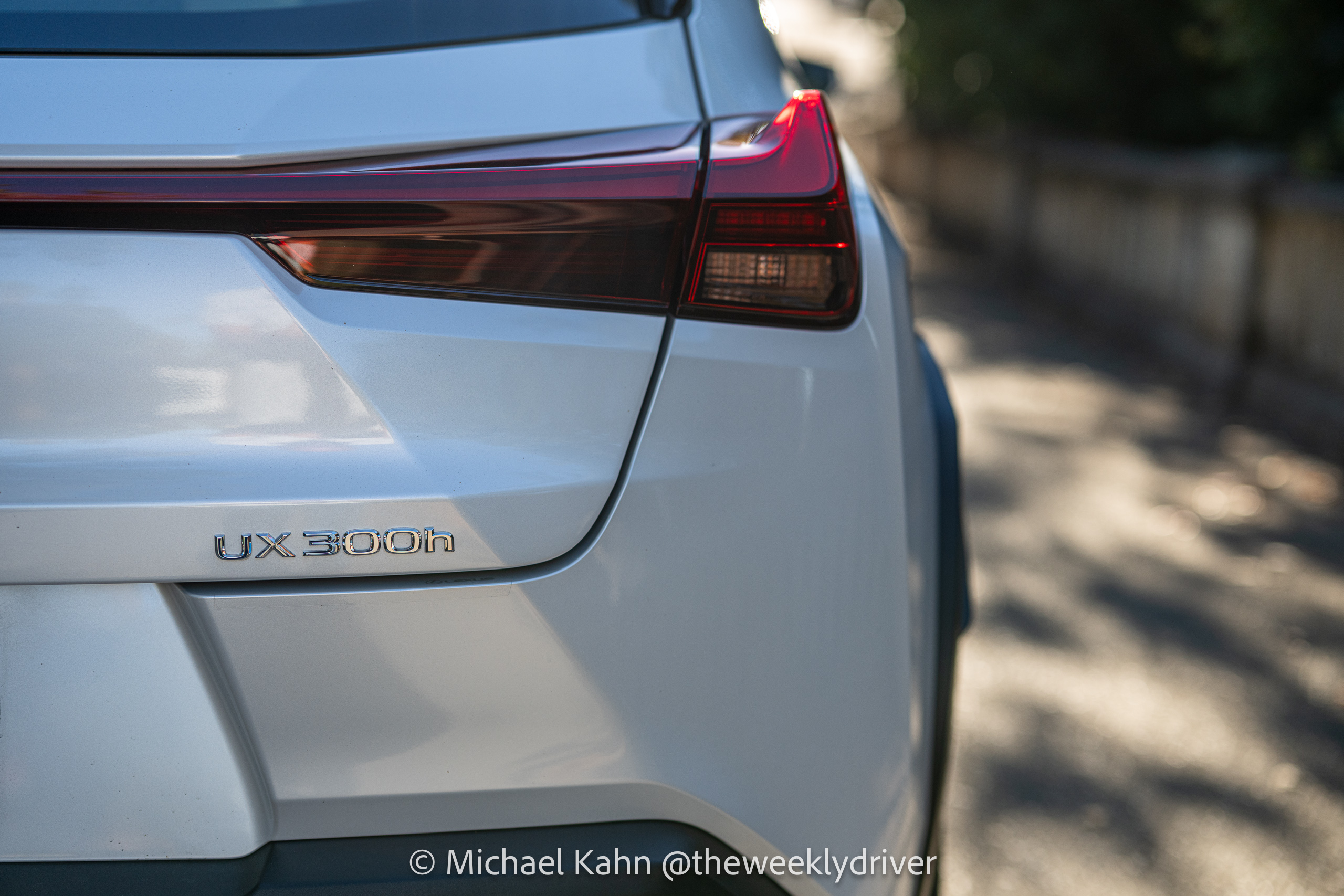 2025 Lexus UX 300h rear make model name