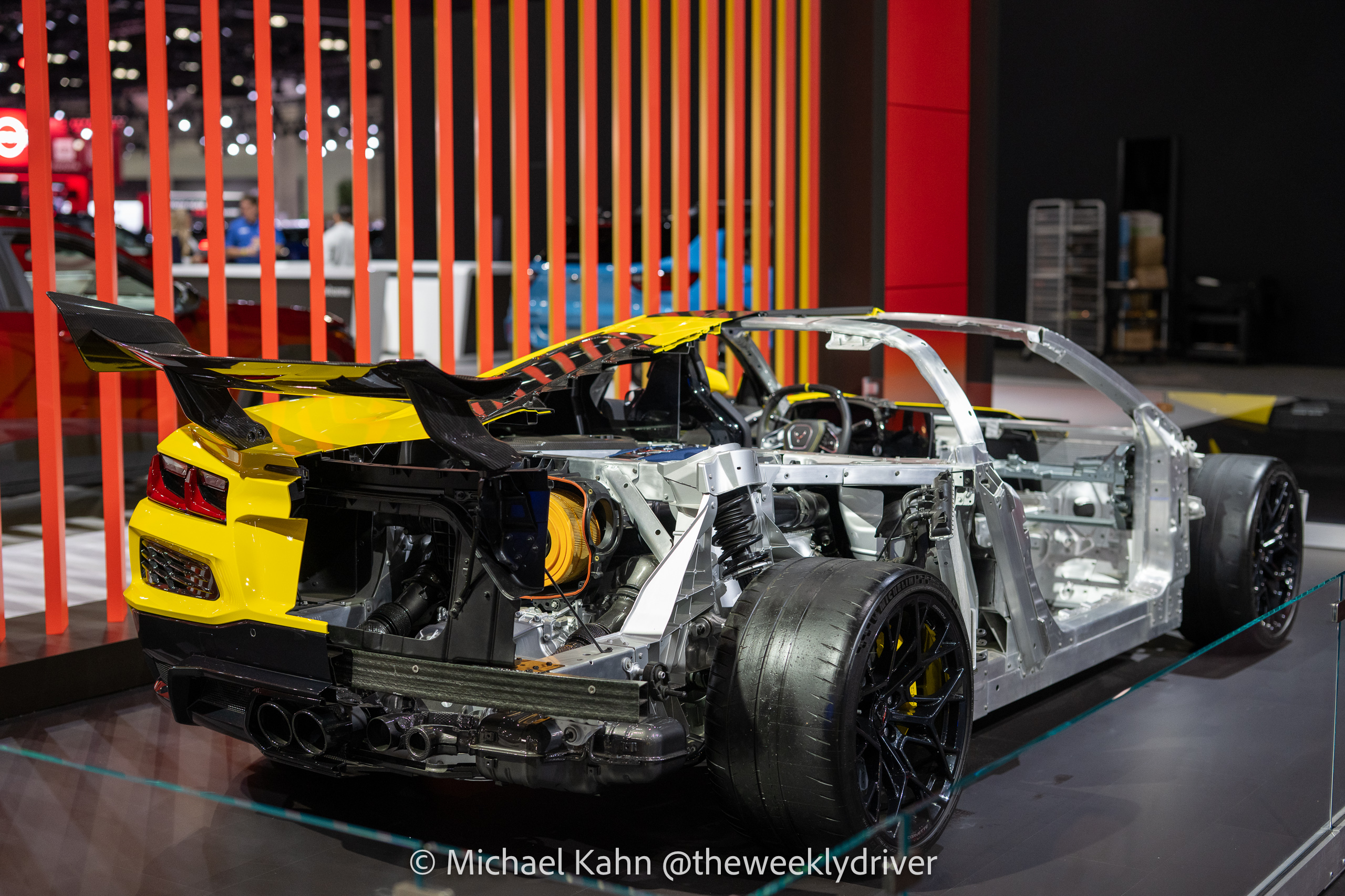 2024 LA Auto Show Exhibit Car Deconstructed