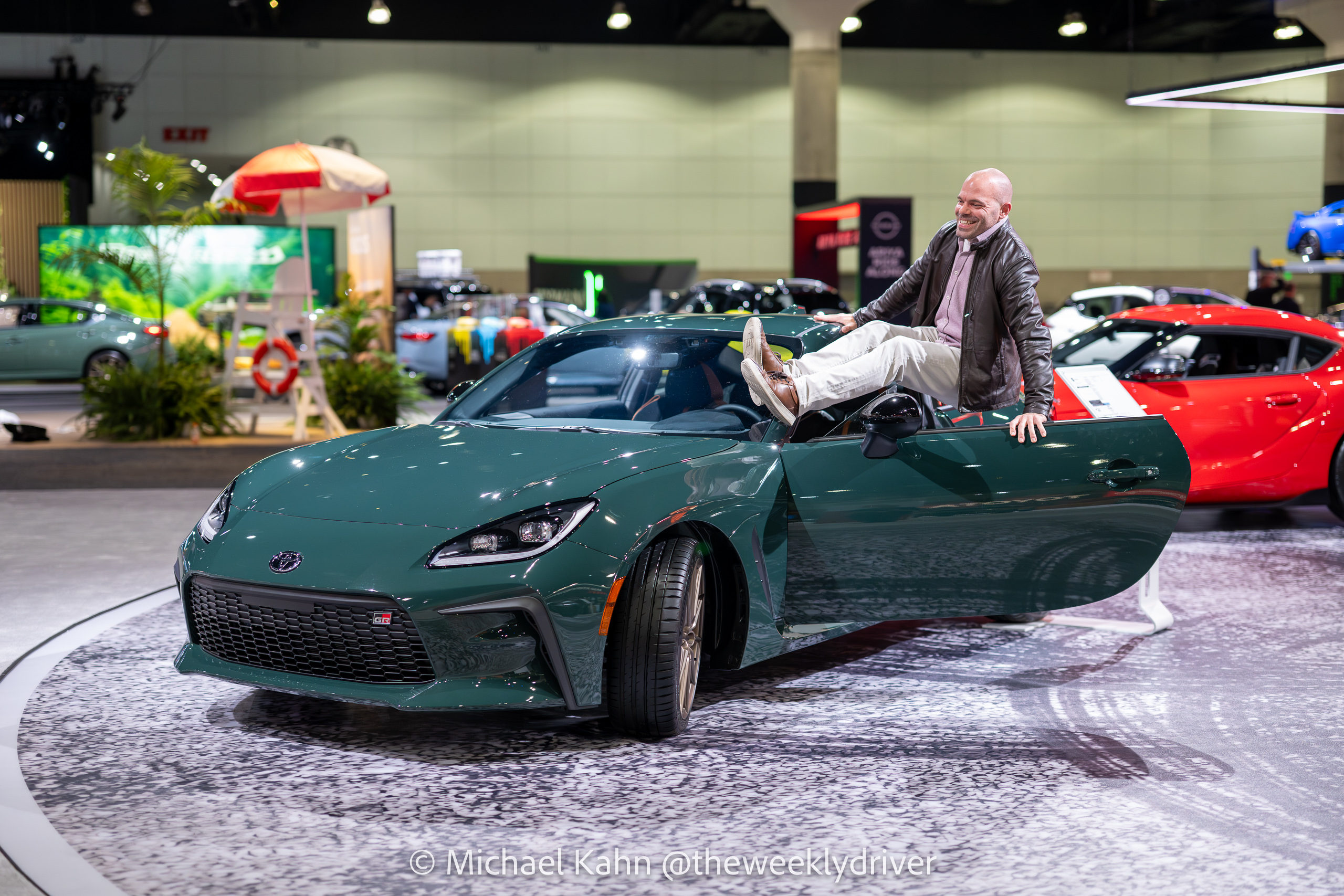 2024 La Auto Show Michael Kahn before