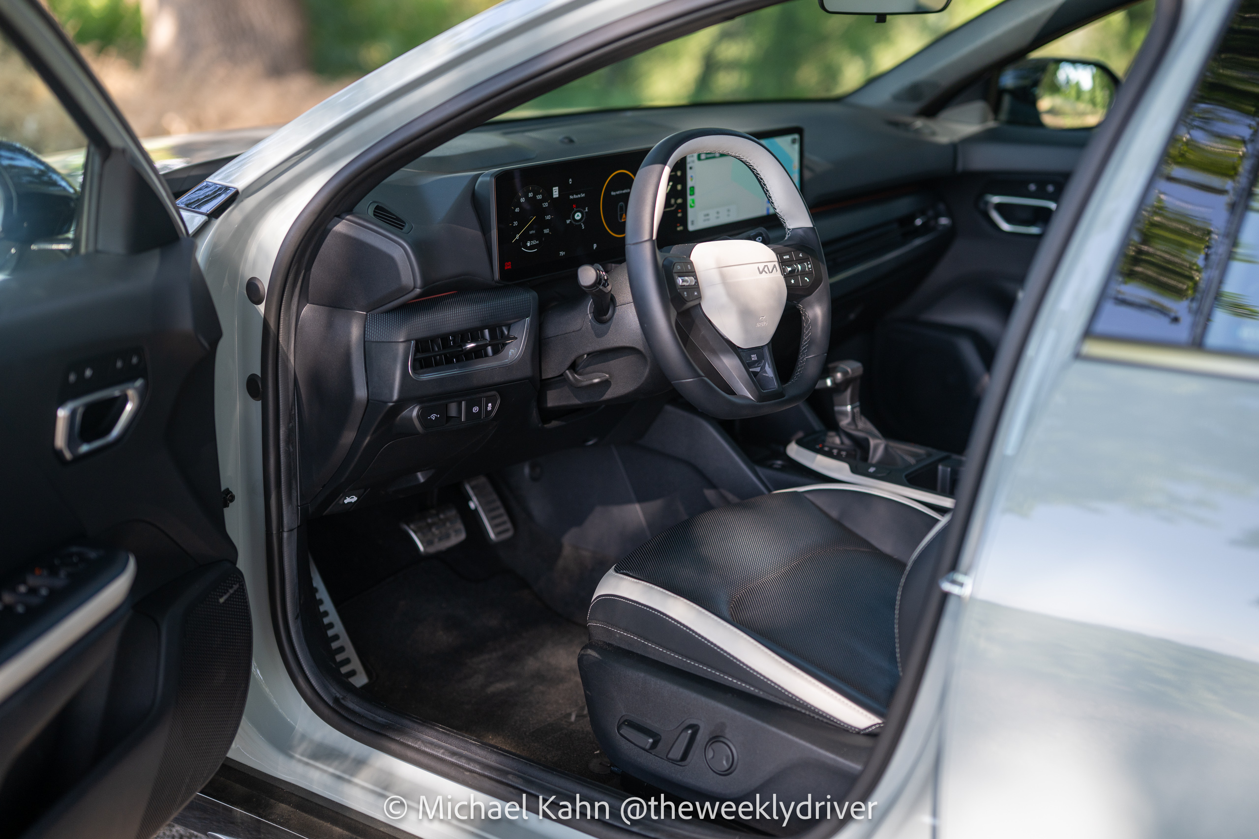 2025 Kia K4 GT-Line Turbo interior drivers side