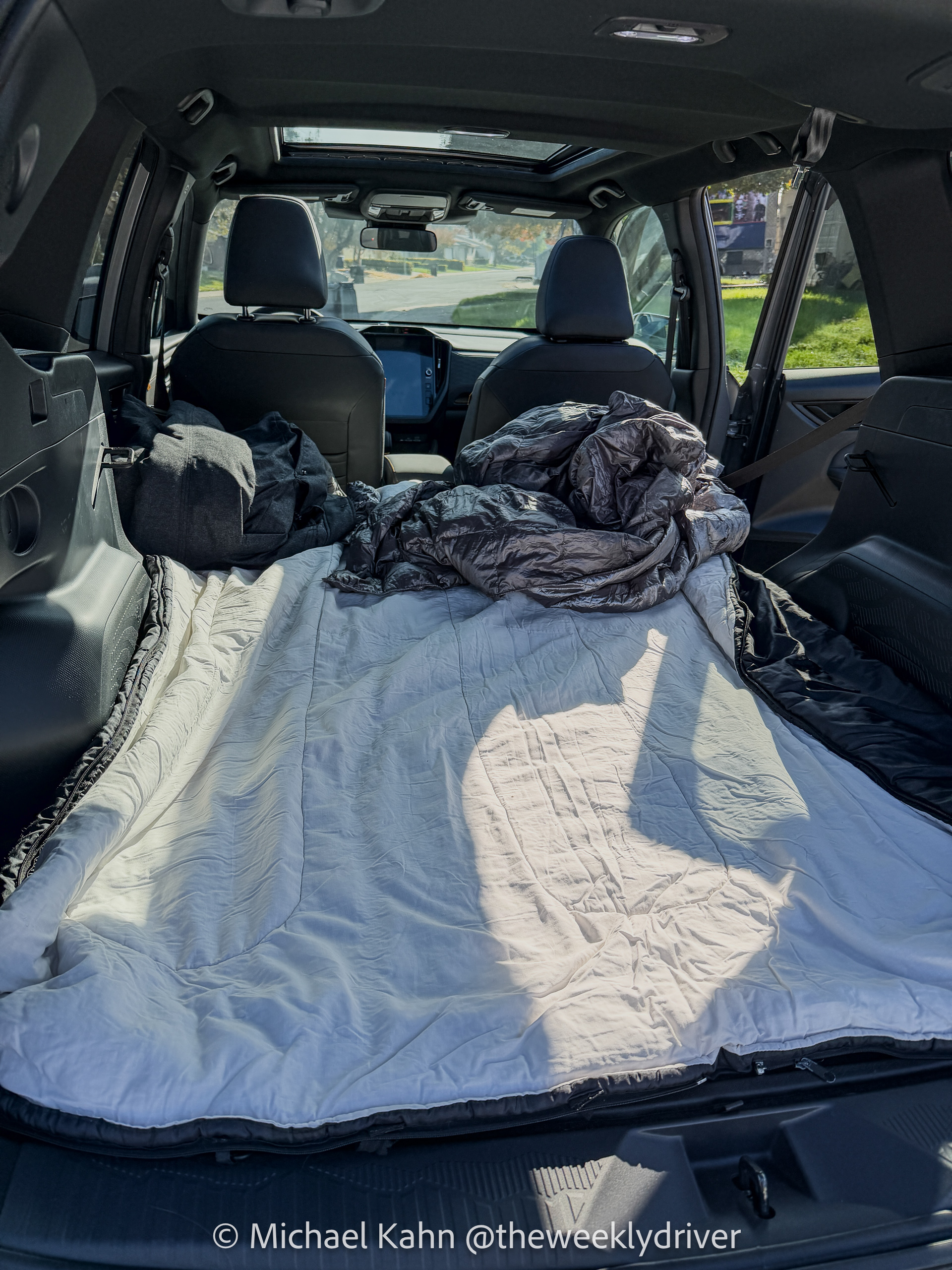 2026 Subaru Forester Wilderness Car Camping blankets