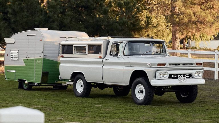 This 1963 GMC K1000 and 1960 Shasta Camper Package Is Vintage Overlanding Done Right 2 This 1963 GMC K1000 and 1960 Shasta Camper Package Is Vintage Overlanding Done Right 1