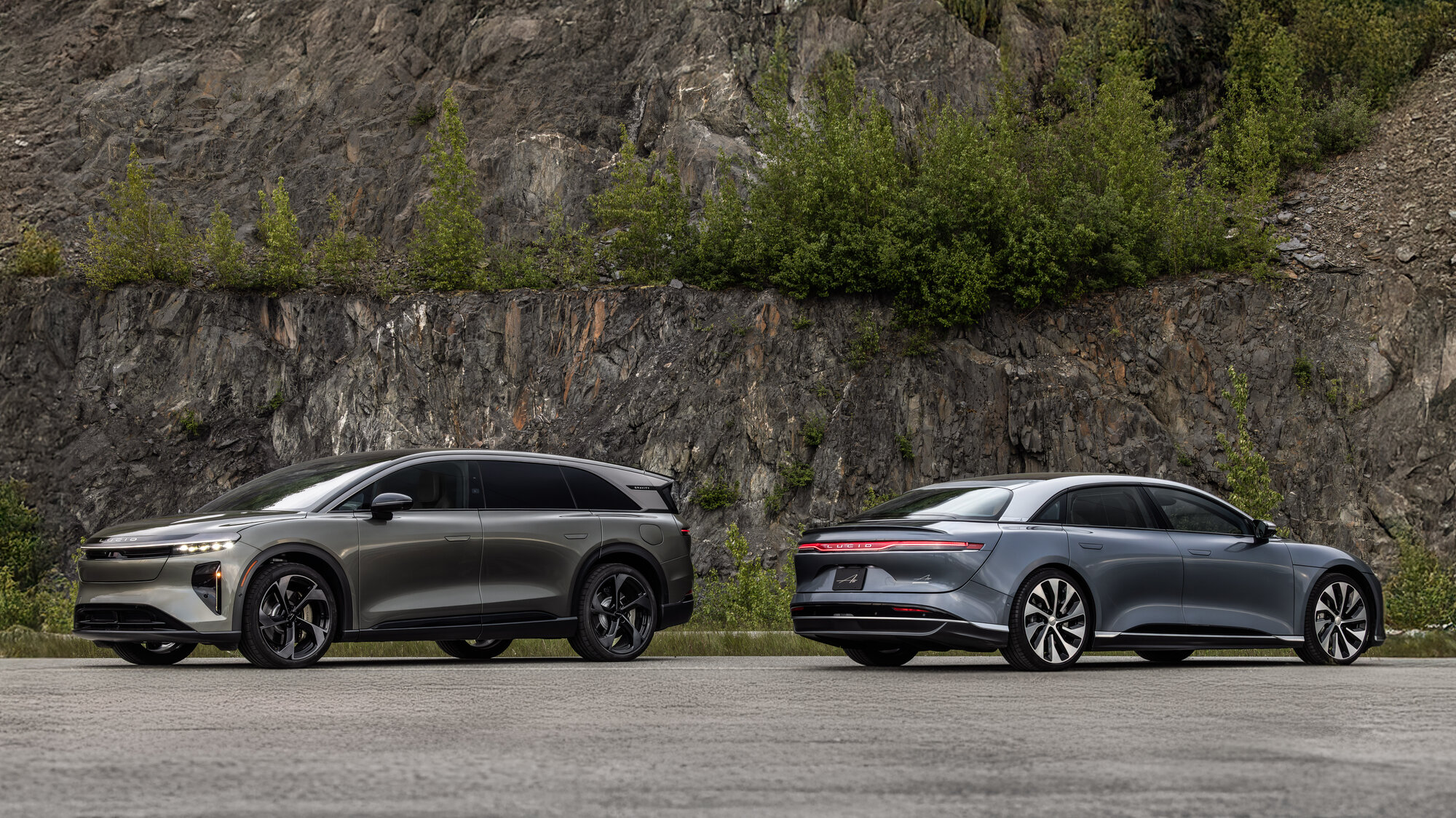 Lucid Air and Gravity on Alaska expedition